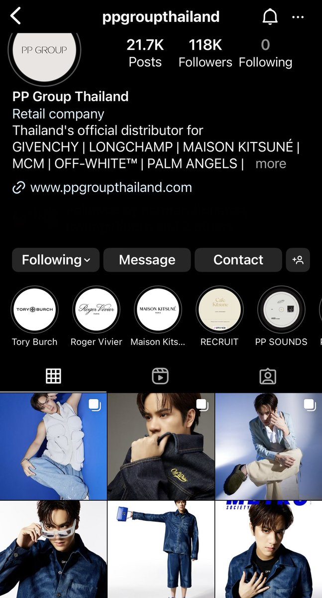 Just_meKK's tweet photo. ลงรูปนนน 6 โพสติดขนาดนี้ กดฟอลทันทีค่ะ ว่าแต่ขออีกนะคะ โปรเจคอื่นหรือมากกว่านี้ก็ดีงาม *กระซิบ*😚
#OffWhiteSS23 #PPGroupthailand
#MetroSocietyXOffWhiteXNanon #OffWhiteBangkok #ppgroup
#nanon_korapat #mynameisnanon https://t.co/xvaWwDI4mu