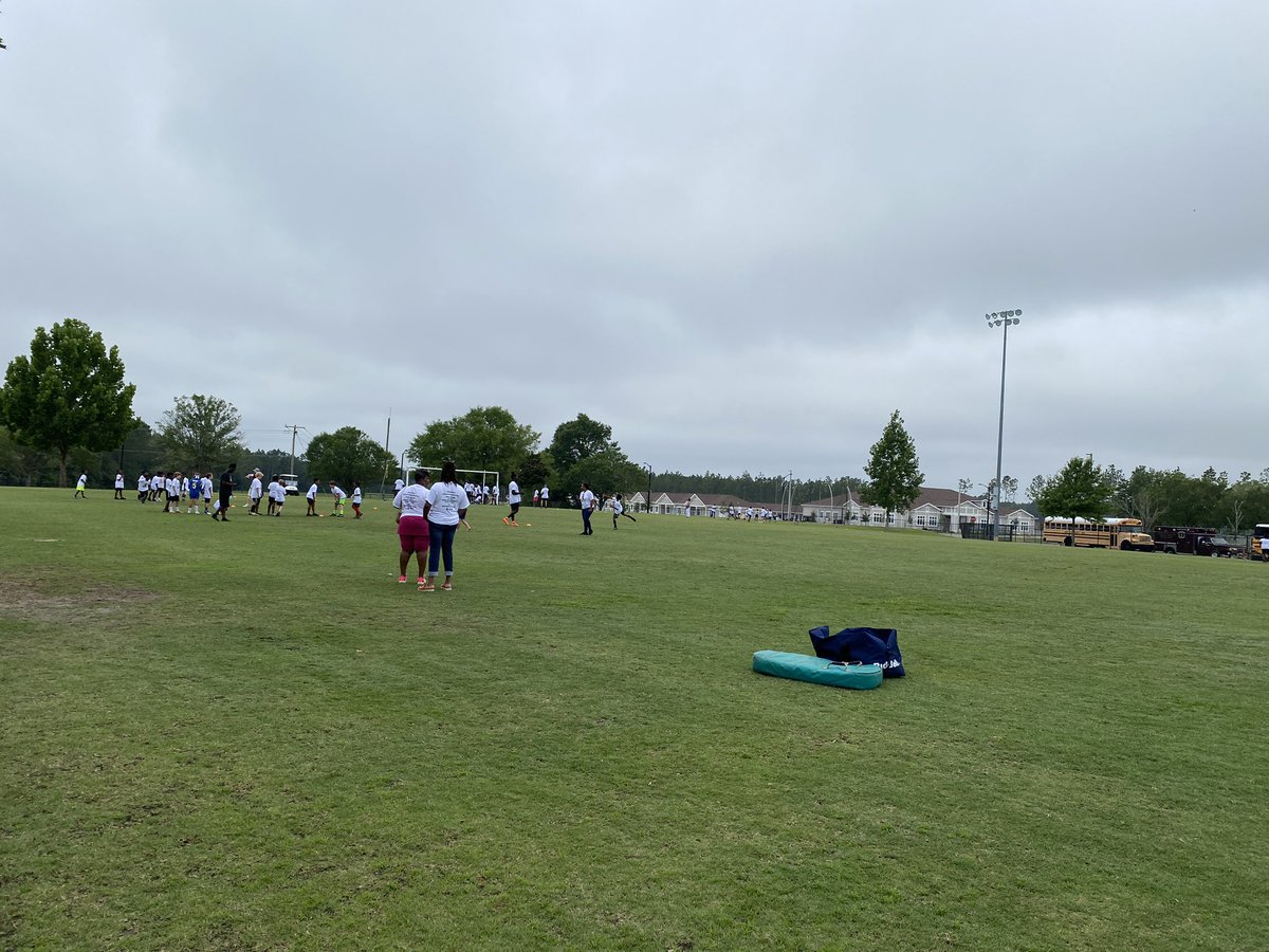 Good morning from @FSUS_Athletics as @Rharr_15 is hosting his annual youth football camp at Florida High