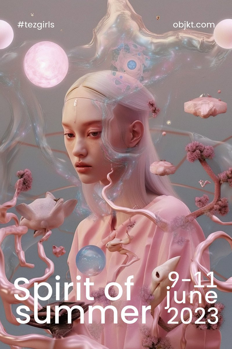 Good morning, Moonflowers🪷🌙

𓍢ִ໋🌷͙֒Embracing the Breath of Freedom✨

Created for the #TEZgirls event
arranged by <a href="/tez_girls/">TEZGIRLS 🤍 Spirit of Summer ⎯ event 9-11 June</a> on <a href="/objktcom/">objkt</a>

50 edition 
3 #XTZ 
9, 10, 11 Jun 
#tezgirls #SpiritofSummer #tezgirls_event

Link🌸🔻