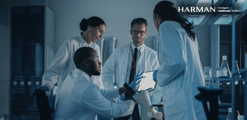 Harman's tweet image. Improved diets. Exercising daily. Living well is a life well lived. In honor of #GlobalWellnessDay today, discover how #HARMAN is delivering healthcare for good through our Intelligent Healthcare Platform: bddy.me/3CnfLK4