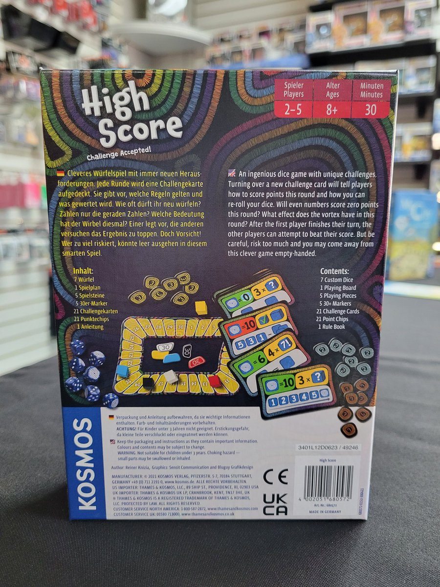 drewstees's tweet image. 🎲 Stop by Nick Nack's Full Frontal Attack in Hershey for demos of High Score and My City: Roll &amp;amp; Build, running today until 3pm! 🎲 Two new small box games from award winning designer Reiner Knizia!

@ThamesAndKosmos
@NickNacksAttack 
@DexEnvoy