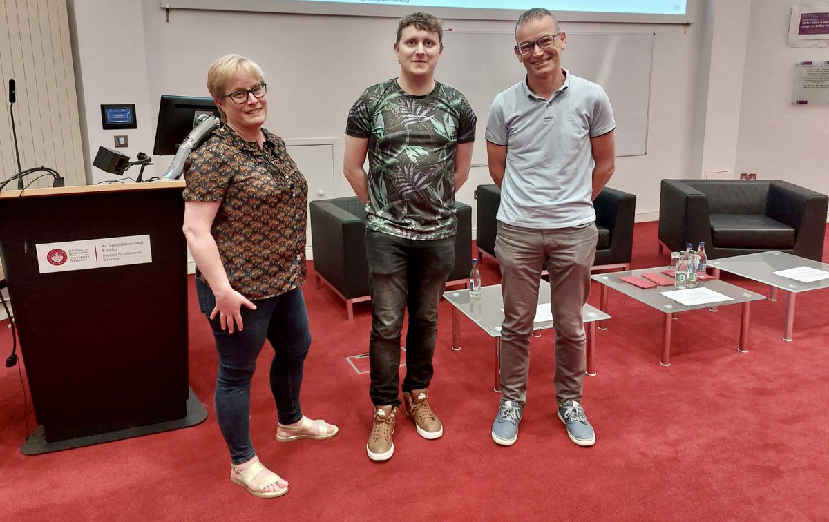 Congratulations to our PhD student Aaron Nolan who won the poster presentation award at the 1st Pathogen Biology Irish Symposium by the Infectious Disease Section! @JOG_Lab_Galway @sbcsgalway @STEM_Galway @uniofgalway @KateRedington @jgerardwall @glycoscience @Paul__Sheridan