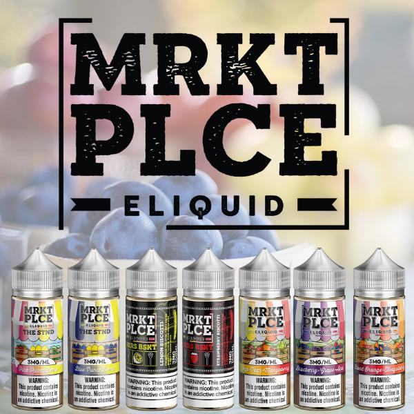 Get your weekend started off right with your favorite flavors from MRKT PLCE Eliquid. From tart lemon biscotti to iced pineapple, peach, and dragonberry there is something for everyone. #JimsVapeEscape #WeVapeWeVote #FloridaSmokeFreeAssociation #CASAA #mrktplceeliquid