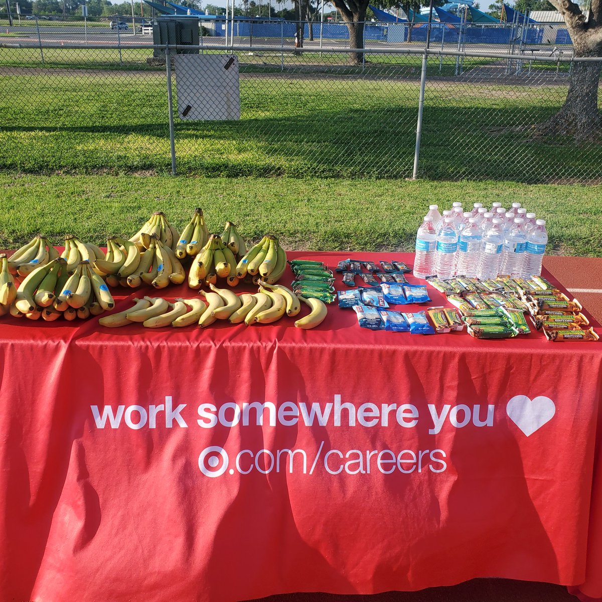 Target supporting our community event with <a href="/stxhealthsystem/">South Texas Health System</a> Stronger than Cancer Community 5k. Thank you to all the Target volunteers that made it happen. <a href="/Nancy93204076/">Nancy</a>