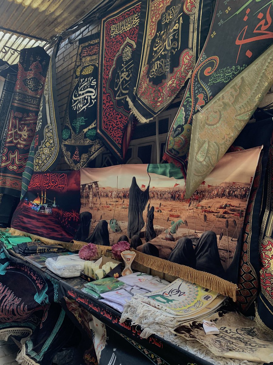 Zenaaa_ali's tweet image. Streets of Karbala 💚