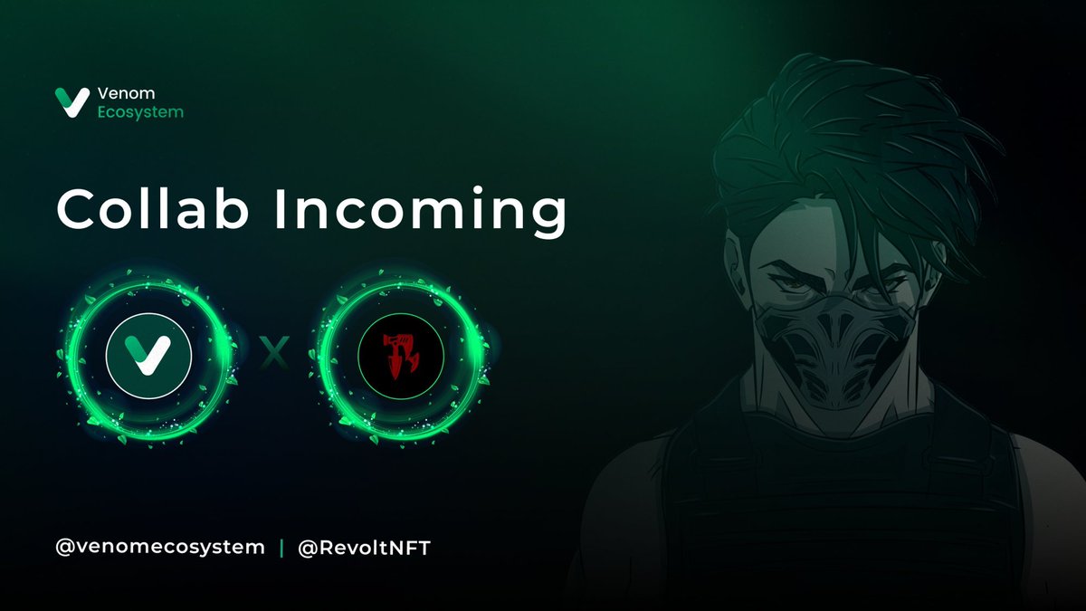 Revolt WL Giveaway🚨
Revolt has their entire collection already deployed on the #VenomDevnet🚀

They have given us 5 WL spots to giveaway to you!🎁
1️⃣ Follow <a href="/RevoltNFT/">Revolt</a> &amp; <a href="/Venom_ecosystem/">Venom Ecosystem</a> 
2️⃣ RT &amp; Like this tweet
3️⃣ Tag 3 friends

The winners will be announce after 48 hours🤝