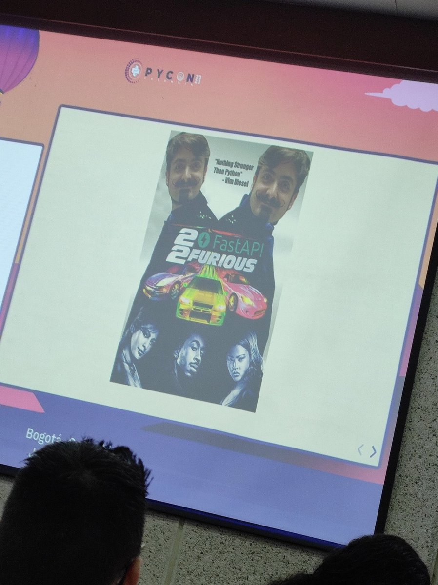 kate_vach's tweet image. Les propongo un sueño 🤭
#pyconcolombia2023 @FastAPI @tiangolo @pyconcolombia
