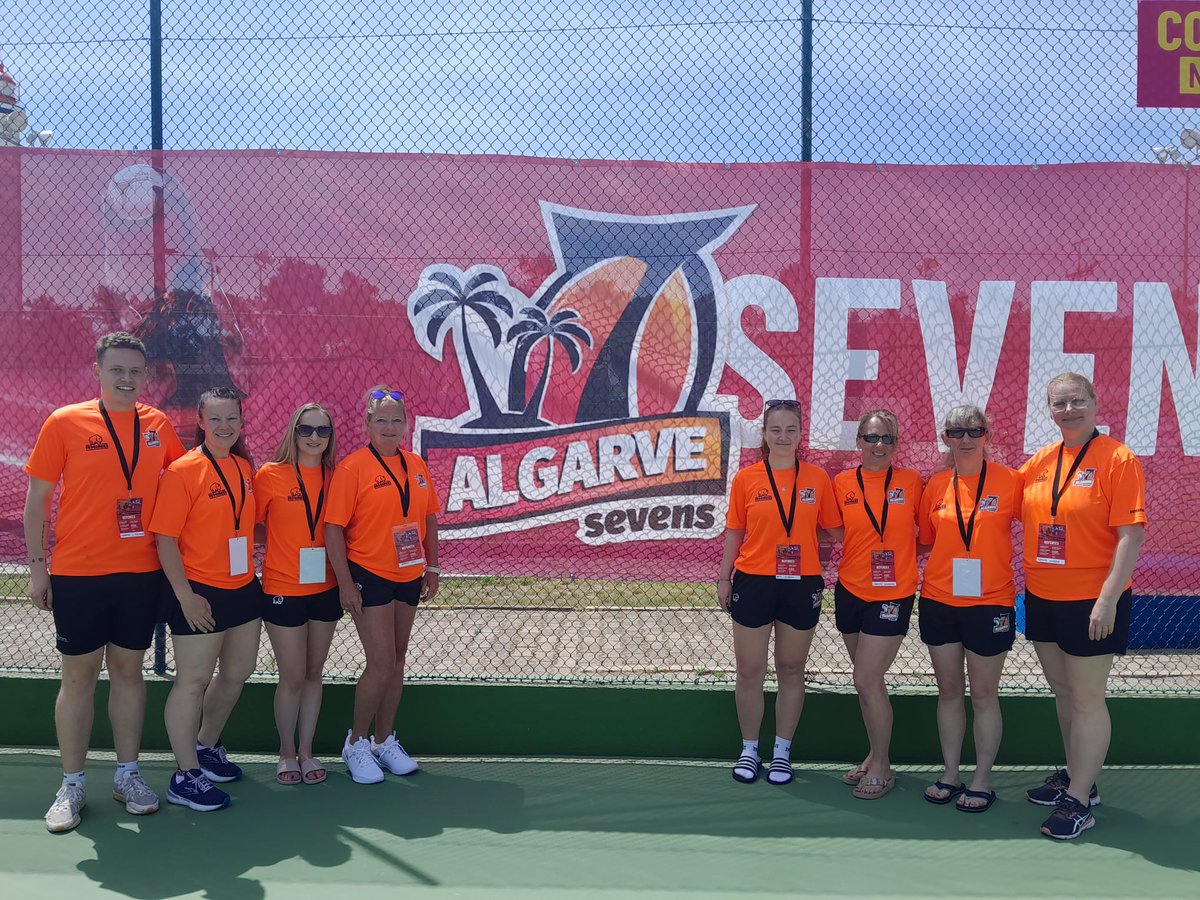 Algarve7s's tweet image. The Algarve 7s match officials are ready! 

Are you ready for the innaugural Sevens in the Sun Netball tournament?

#netballers #referees #netballtour #algarve7s