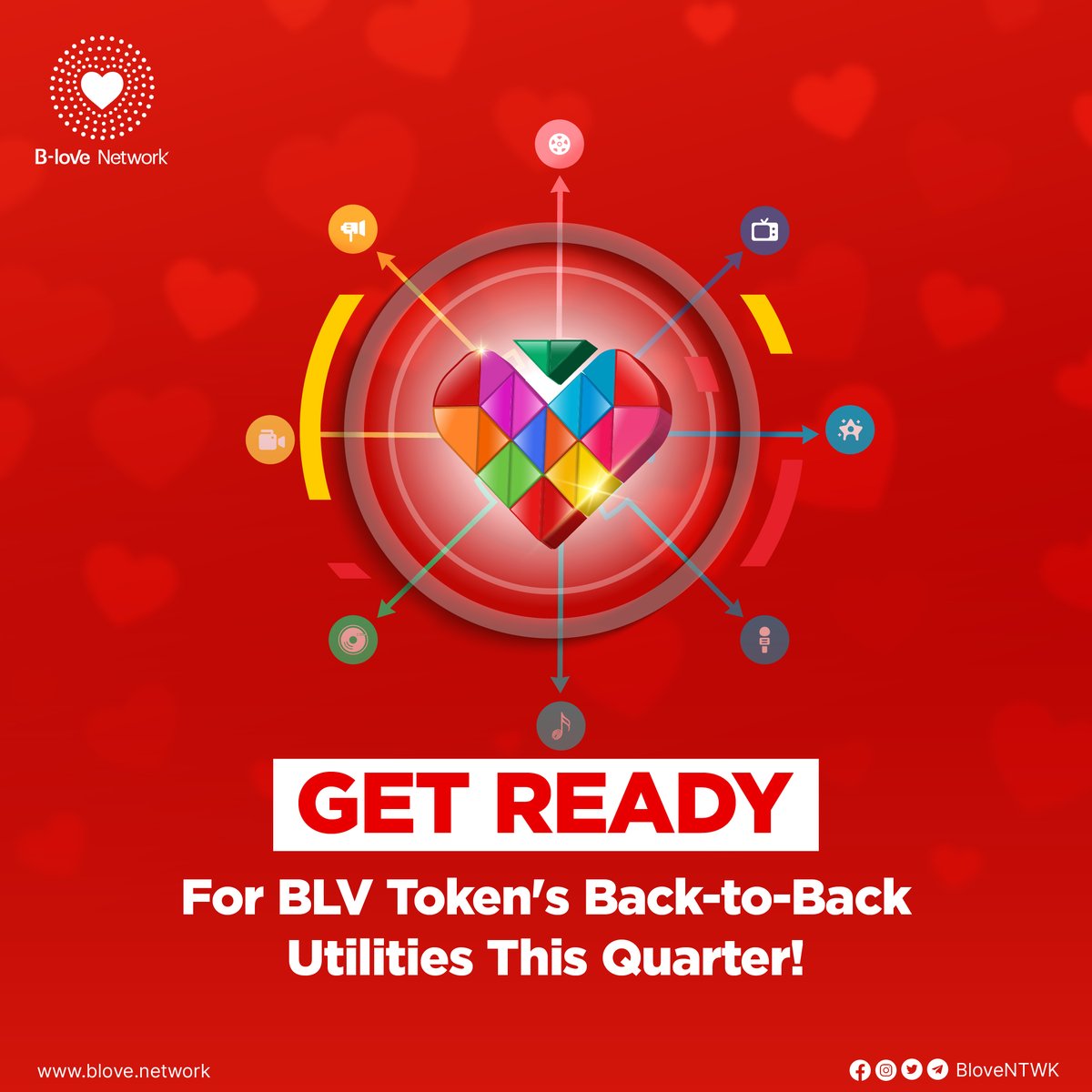 Unlocking Possibilities,
Blove Token's Utility Bonanza Approaches!⚡
Get ready for #blove token back to back utilities this quarter!
Embarking on a Visionary Journey in the #Crypto world,
Blove Token's Exemplary Real-World #Utilities Pave the Way for a Better Future
@BLoveNTWK