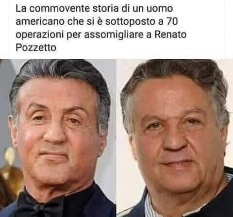 #renatopozzetto #sylvesterstallone #taaac