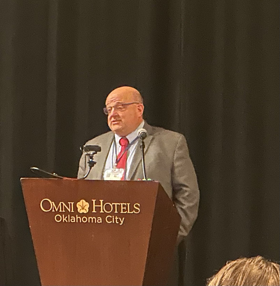 Big congratulations to our fantastic Chief, Dr Rafa de Cabo <a href="/NIHAging/">The National Institute on Aging (NIA)</a> for being awarded the Denham Harman Award at #AGE2023 for his outstanding contributions to the field.