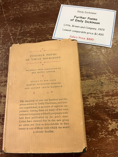 JuliasCoffee's tweet photo. We love a good classic collection, so you can only image our surprise when we received this! A first edition and in great condition for its age. If you are interested, stop by and we'll answer any questions! https://t.co/UGMCVVfUou