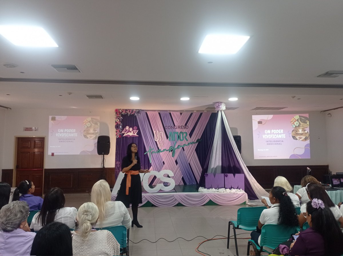 Seminario sobre "Inteligencia emocional" de la Psicóloga Maritza de Gómez