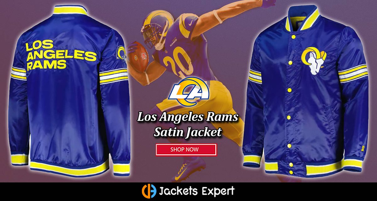 #LosAngelesRams Satin #RoyalBlue Jacket.
Shop From jacketsexpert.com
----------------------------------
jacketsexpert.com/product/midfie…
#OOTD #Style #Gift #Fashion #Jacket #LosAngeles #Rams #Starters