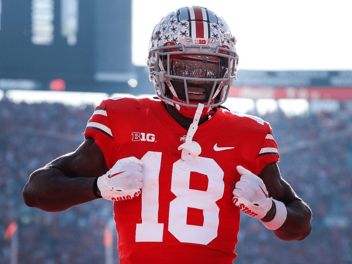 Marvin Harrison Jr. on the Big 10 Championship 👀 

“I obviously watched my dad play so many times in that stadium, and to go there and play in Indy, that’s one of the goals” 

(Via <a href="/NateAtkins_/">Nate Atkins</a>)