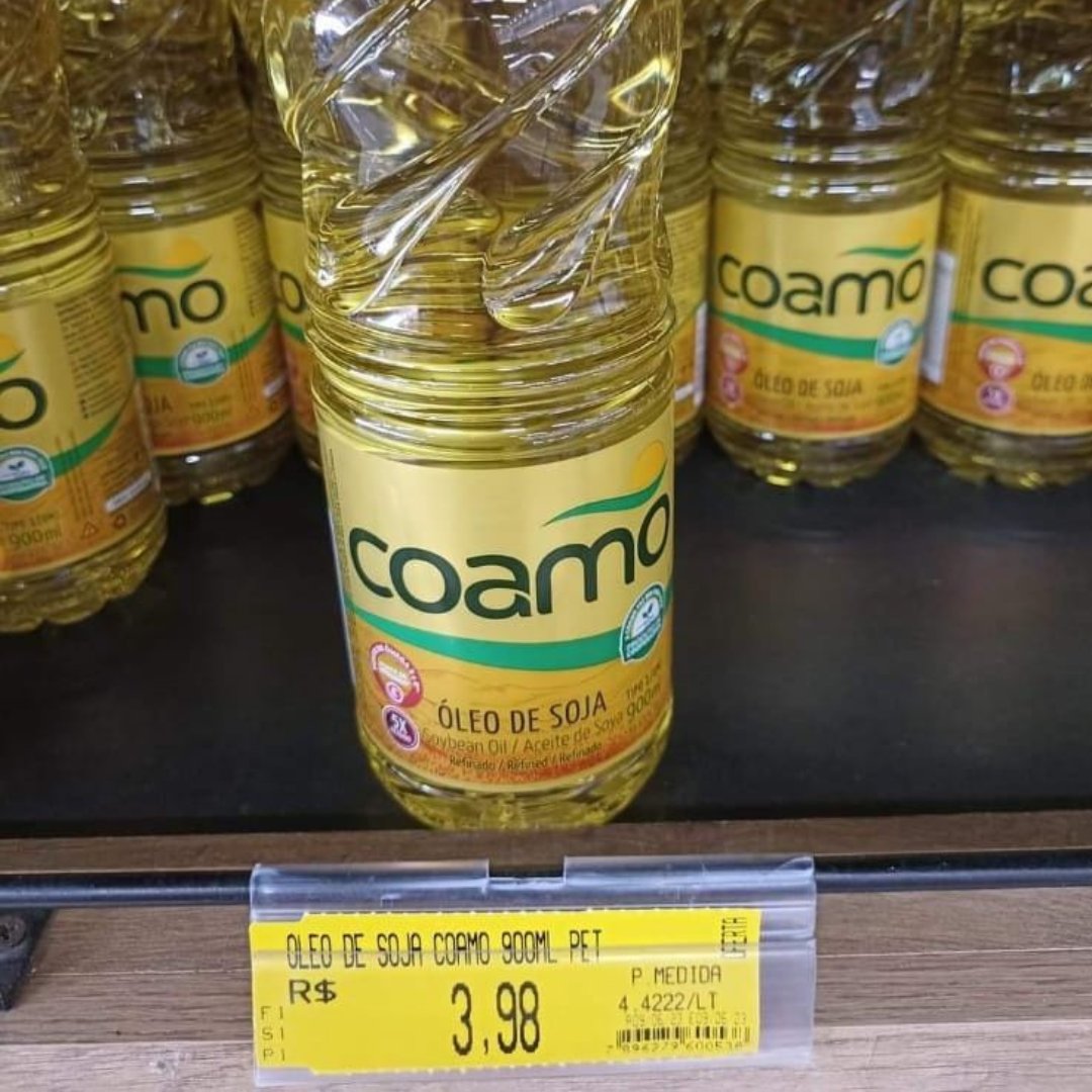 Recebi essa foto de uma apoiadora com um agradecimento. Ela me disse que chegou a pagar R$ 12 reais no óleo de cozinha durante o governo Bolsonaro.
Tenho visto gente comemorando o preço da carne, da gasolina e de outros produtos. A vida do povo está melhor e vai ficar ainda mais!