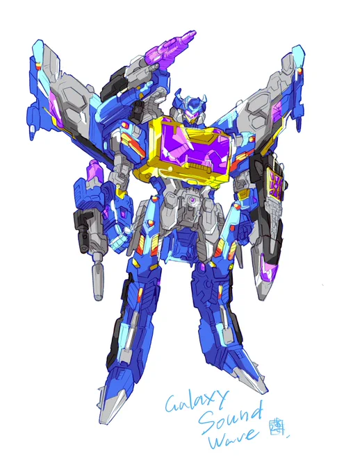#Transformers #Maccadam  galaxy force SOUND WAVE!