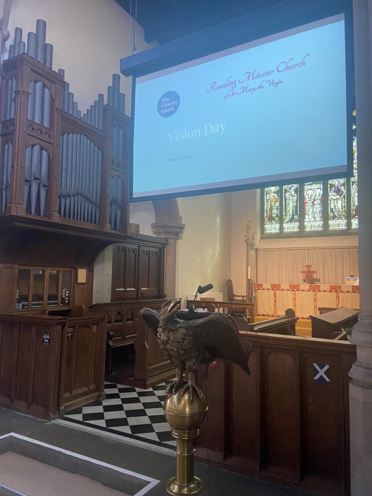 Loved facilitating Reading Minster’s vision day today - an “away day” at St Andrew’s in Caversham. The Minster is a wonderful inclusive, diverse safe church. Really productive time together! (Also note very fluffy help of <a href="/Revd_Sonya/">Sonya J Wratten</a> ‘s dog as able assistant) <a href="/oxforddiocese/">Diocese of Oxford</a>