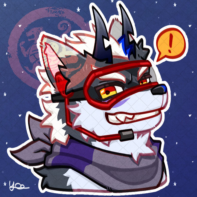 YeeYee995's tweet photo. 委托，小Q头
#furry #furryart #Commission #兽圈 https://t.co/QNsQyXco1t