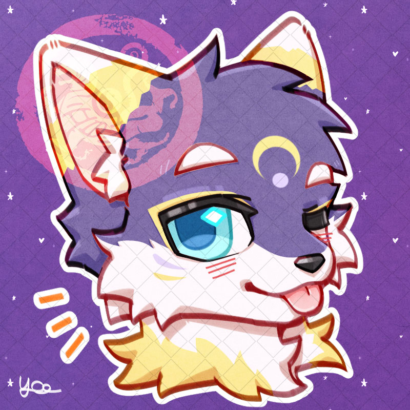 YeeYee995's tweet photo. 委托，小Q头
#furry #furryart #Commission #兽圈 https://t.co/QNsQyXco1t