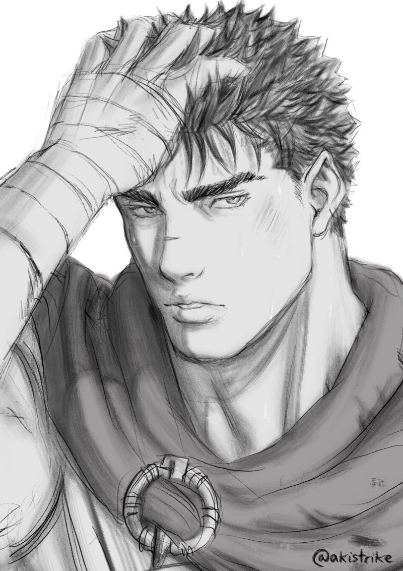 Guts sketch #Berserk