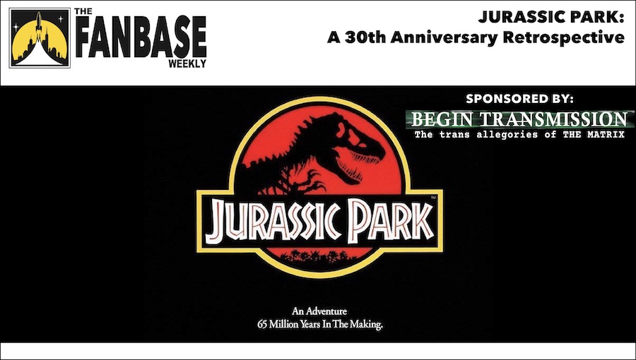 #TheFanbaseWeekly #Podcast: A #FanbaseFeature Retrospective on the 30th Anniversary of #JurassicPark with @CorinnaBechko @TillyBridges & @susanlbridges | Available on @ApplePodcasts @libsyn & @Fanbase_Press | Sponsor: #BeginTransmission #Dinosaurs #InGen fanbasepress.com/index.php/audi…