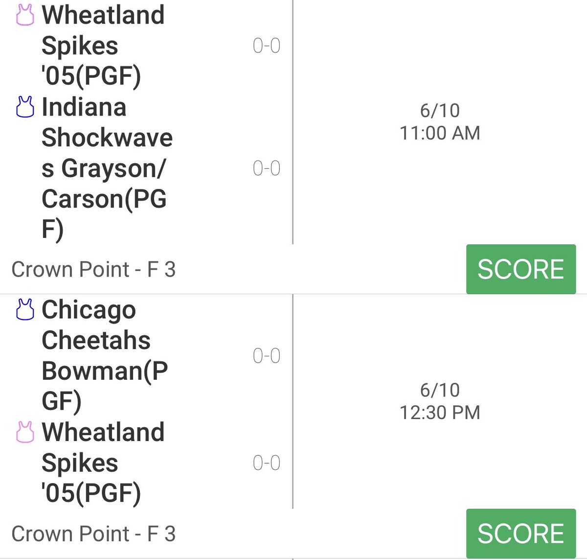 kenziegatz's tweet photo. Final summer travel season- Pool play starts in Crown Point, IN today. So excited to play with my Spikes 05 teammates..@WheatlandSpikes @SMUMNFastpitch https://t.co/uS229naOUe