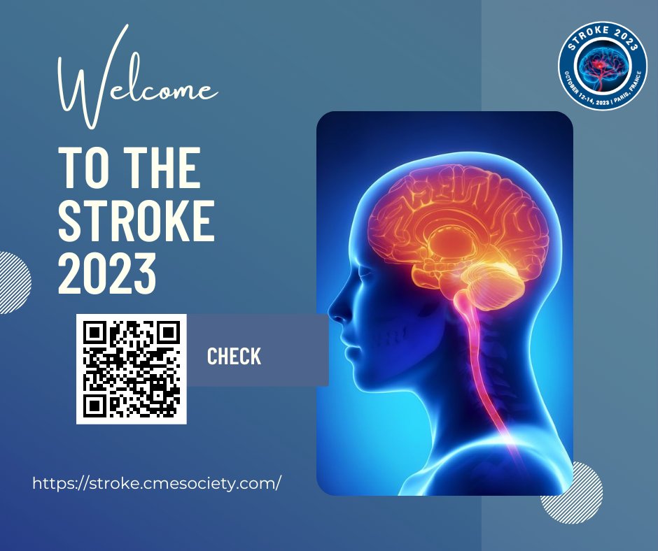 stroke2023event's tweet image. Your #health is your greatest asset, prevent a #stroke          Click: stroke.cmesociety.com
#stroke2023 #Neurology #Cardiology #neuroscience