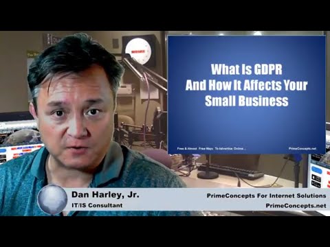 PrimeConcepts (@primeconcepts2k) on Twitter photo Tech Talk Episode #128 - What Is GDPR And How It Affects Your Small Business
This is a special segment of Tech Talk: Episode #10 of "Free & Almost Free Ways To Advertise Online". I talk about how GDPR will affect individuals and business. Is GDPR a big i
conta.cc/3ocZwLZ Tech Talk Episode #128 - What Is GDPR And How It Affects Your Small Business
This is a special segment of Tech Talk: Episode #10 of "Free & Almost Free Ways To Advertise Online". I talk about how GDPR will affect individuals and business. Is GDPR a big i
conta.cc/3ocZwLZ