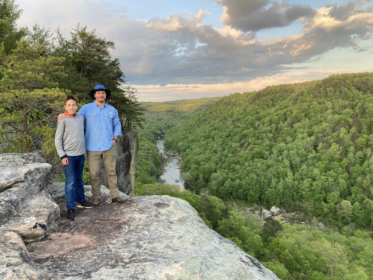 #ThisIsMyBelovedTeenageSon hiked 20 miles this time out. We laughed and smiled the entire time. Love this young man.