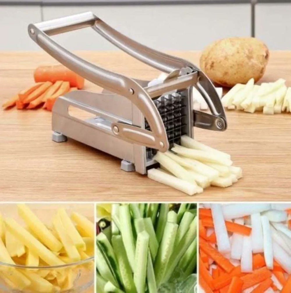 kerenkitchen's tweet photo. Get the perfect french fries and vegitables with this cutter. Come shop at https://t.co/kjzqTCDtuN #kitchenessentials #kitchensupplies #frenchfriescutter #cookware #bakeware https://t.co/hCJrO4lzhp