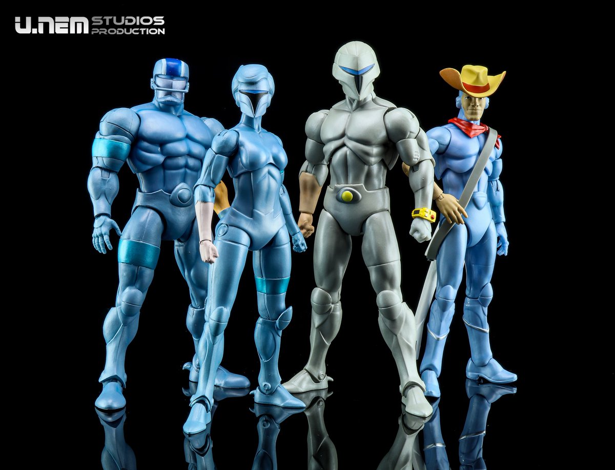 #unemstudios #unemarchives #silverhawks #super7 #quicksilver #bluegrass #steelheart #steelwill