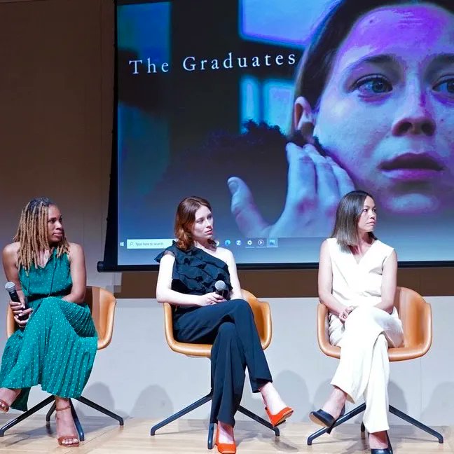 It was an honor to attend a screening of Hannah Peterson’s #TheGraduatesFilm hosted by @VitalVoices. The @Meena produced film dignifies young people’s experience of gun violence, grief, & finding hope after loss. It premieres @Tribeca 6/10-12. @MomsDemand buff.ly/3oOrvSP