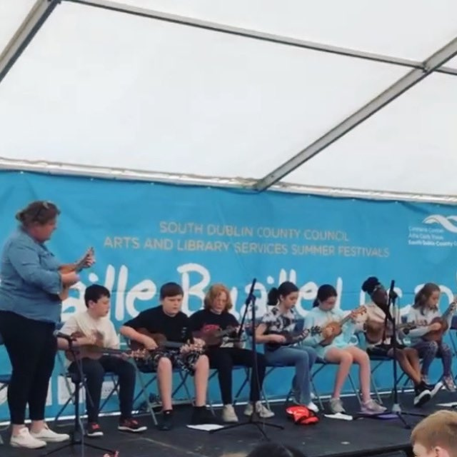 Ukulele and SongTales fun at #RuailleBuaille today! Were you there? Let us know in comments!

<a href="/sdublincoco/">SDCC</a> <a href="/SDCCArts/">SDCC Arts Office</a> @CeolConnected <a href="/creativeirl/">Creative Ireland</a> #CruinniunanOg