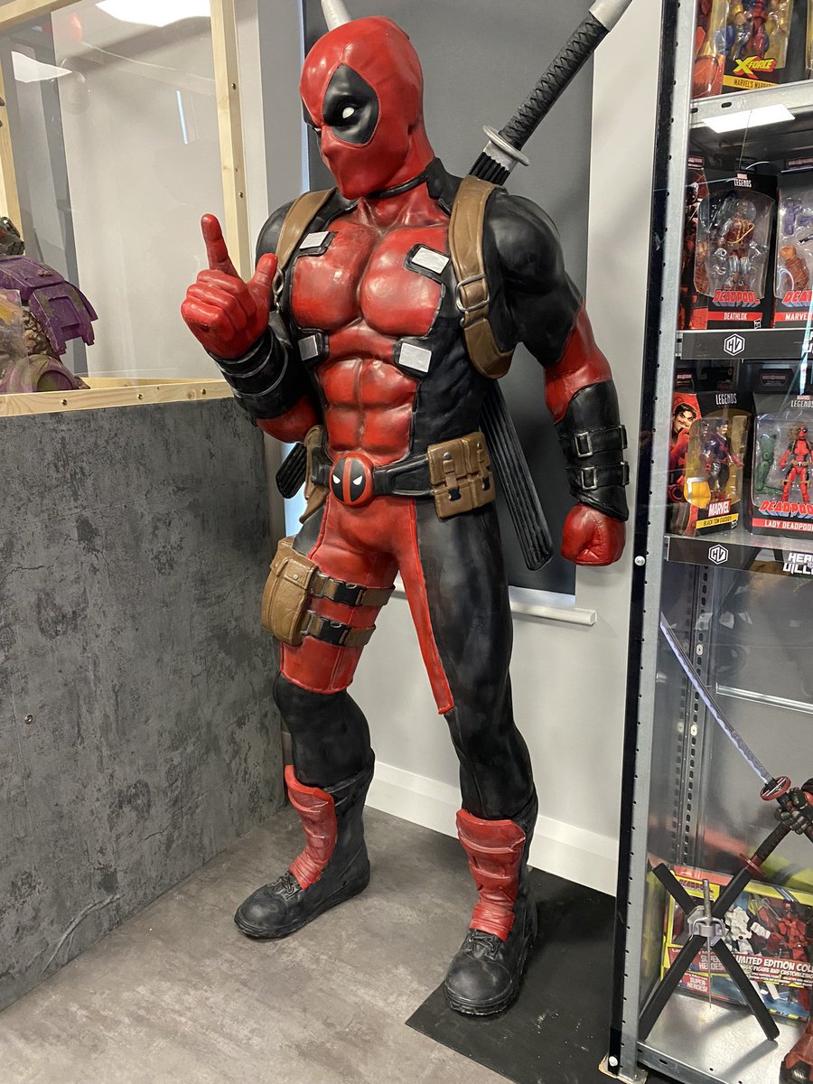 marys_nscloghan's tweet photo. Congratulations Gareth Pahliney on the amazing #Deadpoolcave located in Cloghan Service
Station, Co. Offaly, R42 P951, Wed to Sun, 10am-3pm, June to August 2023. Our Principal attended the official launch & highly recommends a visit. Well done to the Pahliney family ππ ππ https://t.co/Mzh3S4O1T7