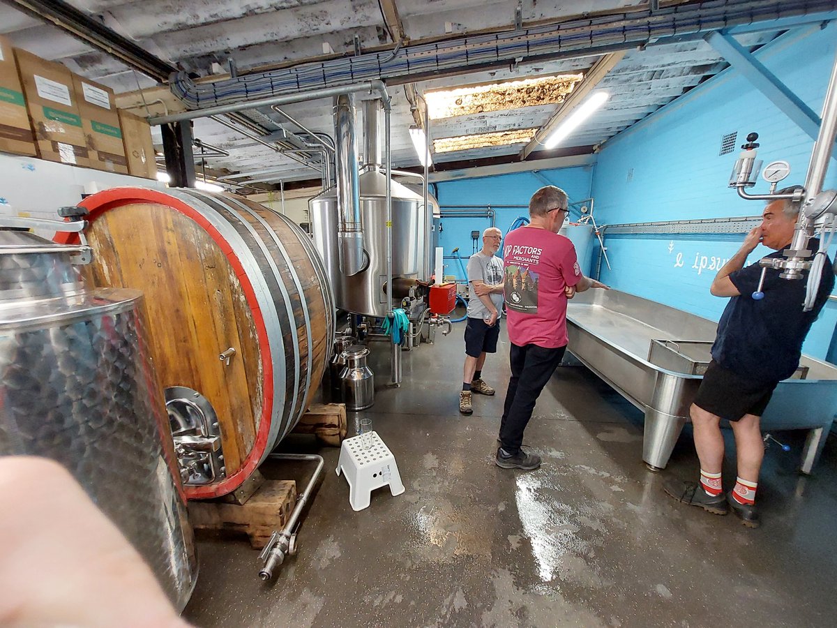 Huge thanks to Dann and Martha @beerofsmod for the brewery tour, koelship discussion and the wonderful beers