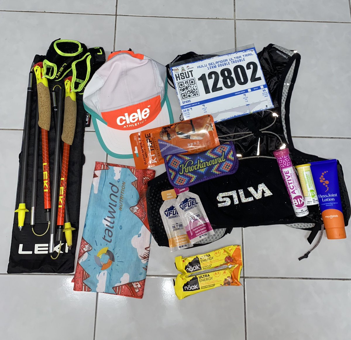Hulu Selangor Ultra Trail 2023

After a while, first trail event in this year and counting for more…

#raceflatlay 
#hsut2023