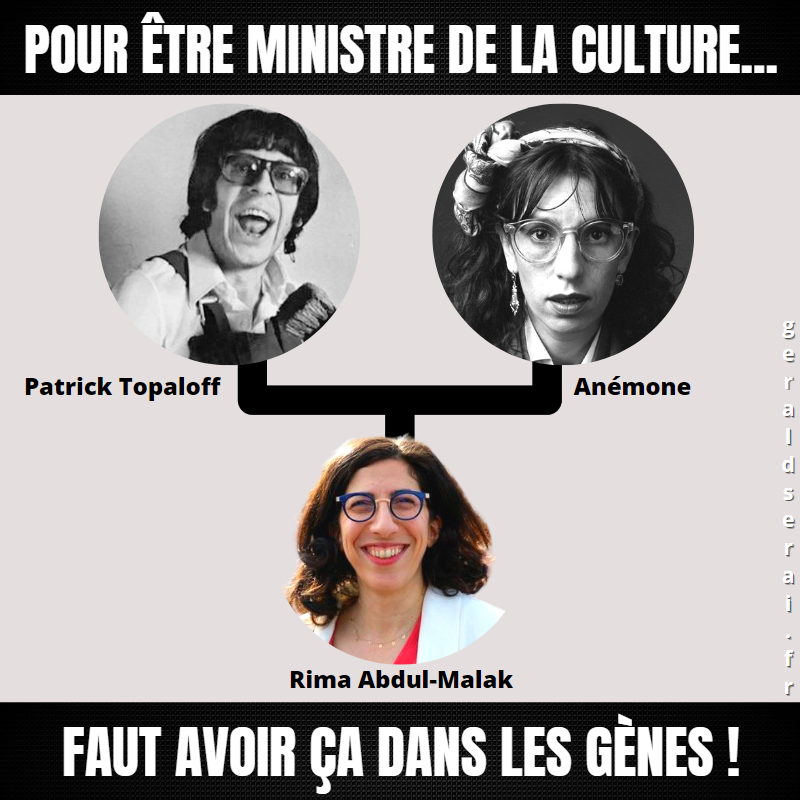 GeraldSerai's tweet photo. #bfn #breakingfakenews #humour #mème #ministre #culture #rimaabdulmalak #généalogie #patricktopaloff #anémone

Abonnez-vous !

https://t.co/sBW6e8mjTB https://t.co/MuuyKytmLn