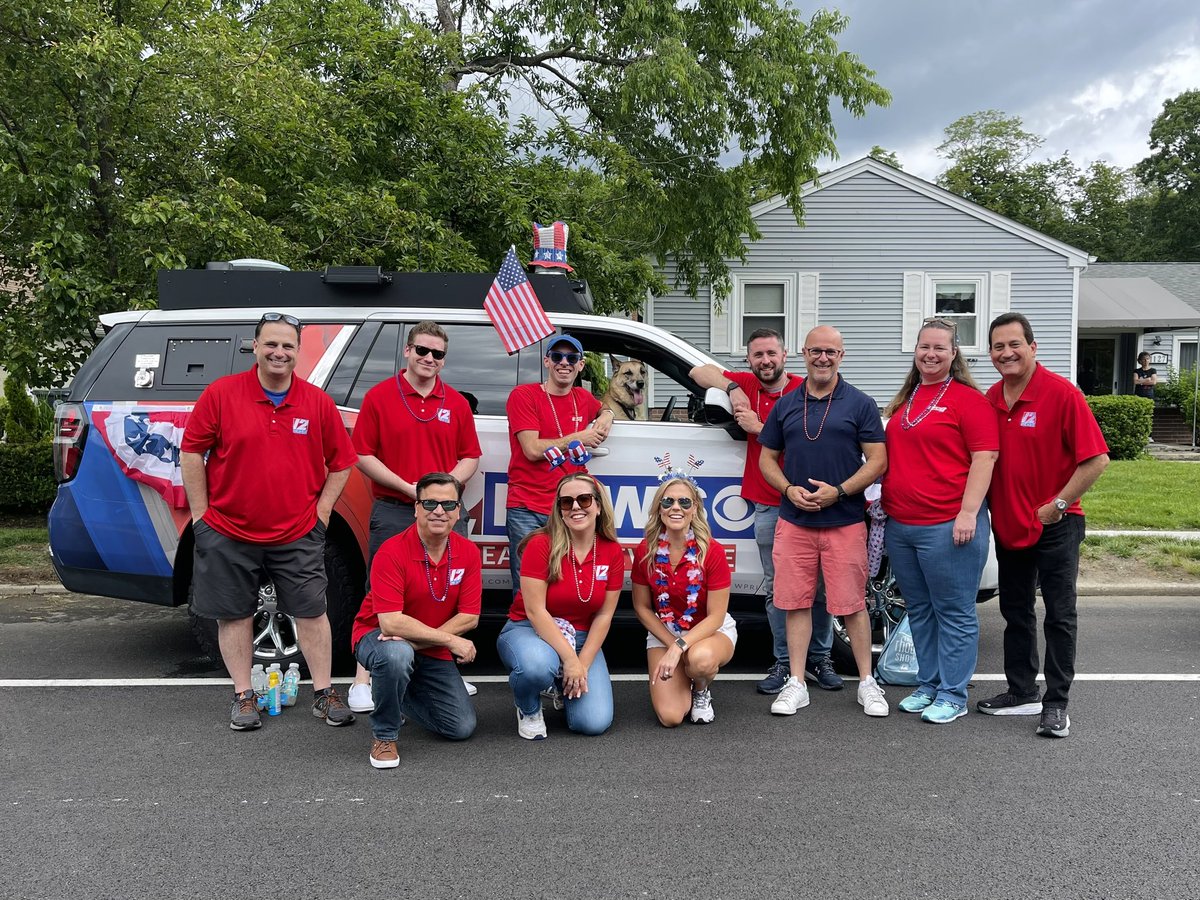 12 News is ready for the Gaspee Days Parade! Say hi if you see us on the route! ❤️💙 @wpri12 @GaspeeDay