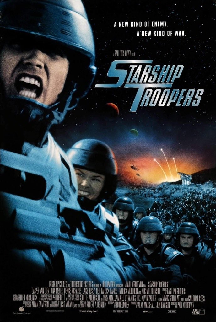 #NowWatching Starship Troopers