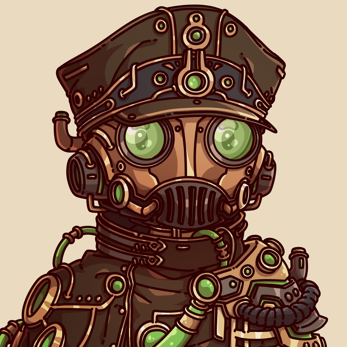 Our next world reveal -- Apemachina! 🌍🐵

The industrious Apes, masters of steampunk technology, have forged a society where brass and gears reign supreme.

The realm pulses with the harmonious symphony of whirling cogs and ticking timepieces - a realm of mechanical marvels.