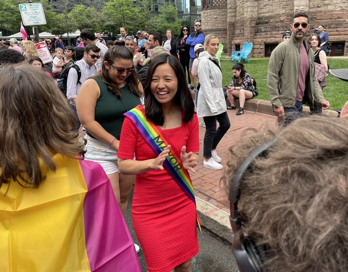 carlycarioli's tweet image. It’s @MayorWu and @MassGovernor at @BP4TP !!