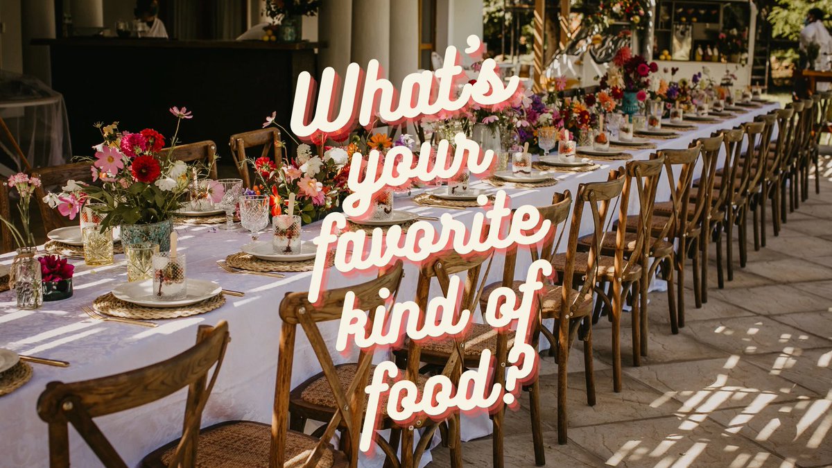 hmschuldt's tweet image. Question 3/10: What is your favorite kind of food?

Italian
Mexican
Chinese
Seafood
Fine Dining
Wine and Cheese
Pasta
All the Above
Other
Etc.

#KitchenChat