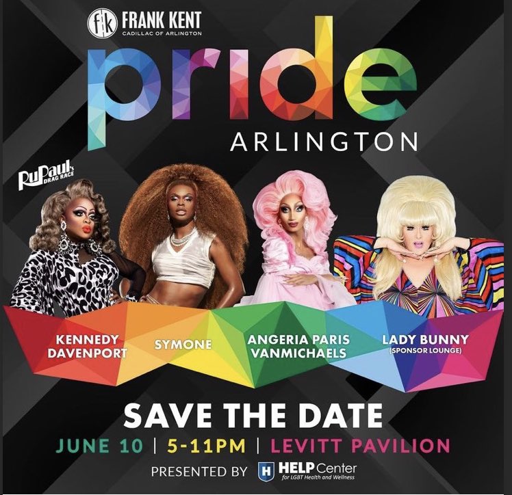 Come see us at Arlington Pride today from 5 to 11pm!!!!
