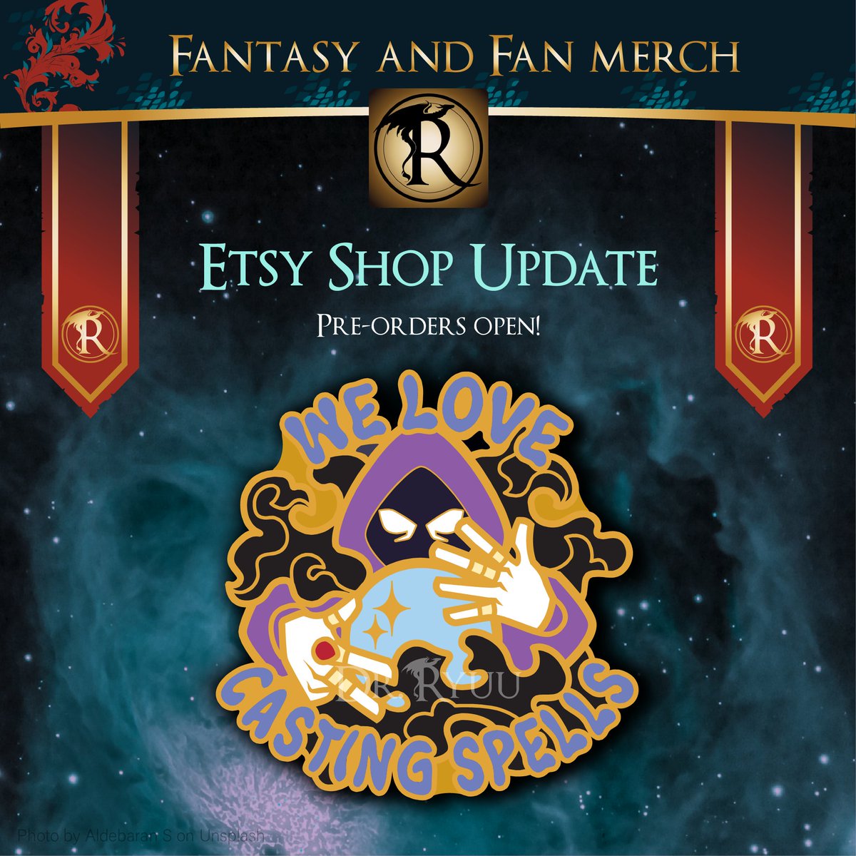 DrRyuuchan's tweet photo. Pre-orders are open! Pins are in production now and are expected to arrive mid July. See bio for Etsy link!

#SHADOWWIZARDMONEYGANG #WeLOVECastingSpells #wizard #mage #magic #arcane #enamelpin #drip #shadowgovernment #wizardpins #preorder #fanmade #inspired https://t.co/8qHP7mrHwP