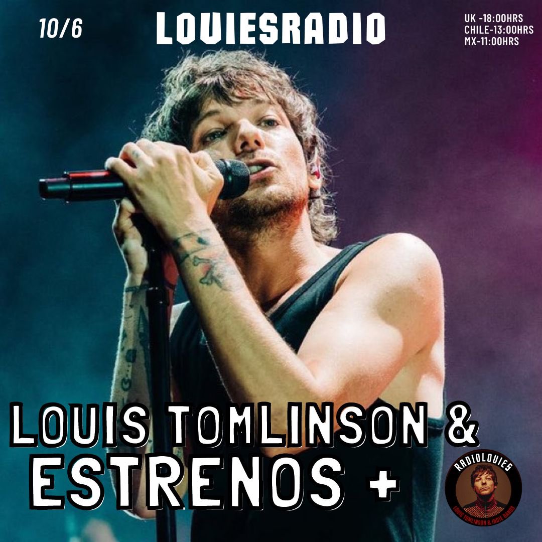 louiesradio's tweet photo. 🎧‼️
10/06: #FaithInTheFuture Streaming Party + new releases 
On @STATIONHEAD 
@LTHQOfficial @Louis_Tomlinson 

⏰1pm GMT-4

https://t.co/dOwRtUSA7z https://t.co/4UUIWvkFGV