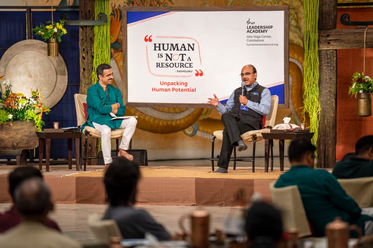 SadhguruAcademy's tweet image. &quot;Generative AI will become your advisor, software developer, email writer, co-pilot, buddy - it will do all sorts of things. Organizations should reimagine role definitions because now, certain tasks will be automated.&quot; - Pratik Pal, CEO, @Digital_Tata #humanisnotaresource