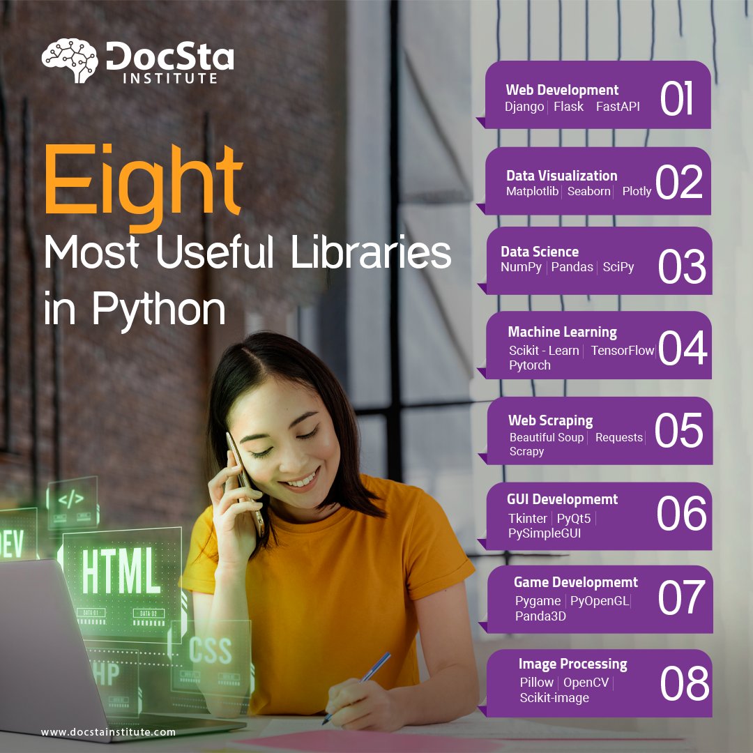 DocstaInstitute's tweet image. This will help you improve your Python skills. Join us for more helpful hints and tips
#PythonTrainingAbuDhabi
#PythonTrainingDubai
#PythonProgrammingUAE
#PythonProgrammingAbuDhabi
#PythonProgrammingDubai
#LearnPythonUAE
#LearnPythonAbuDhabi
#LearnPythonDubai
#PythonDeveloperUAE