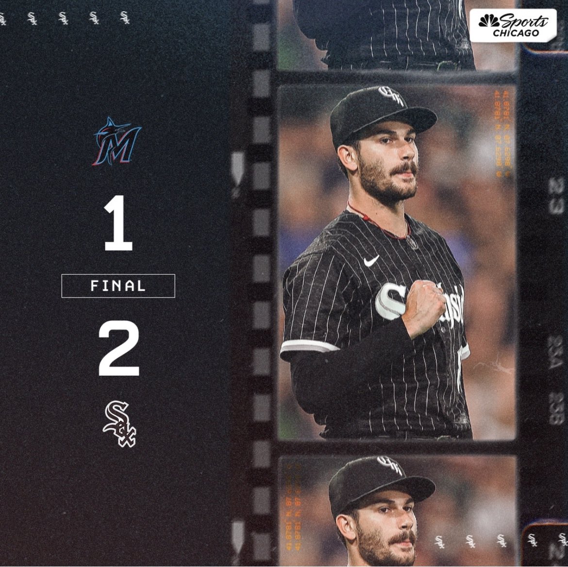 SOX WIN!!! The @whitesox beat the @Marlins 2-1!! #GoSox #Benintendi #AWhiteSoxWinner #AndrewGONE #Lynnsanity #Kopech #BurgerBombs #BridgeportLumberCo #SouthSideHitmen #ComiskeyPark #TA7 #LaPantera #HiMom #YoYo #Yaz  #DealinCease #Gio #PutItOnTheBoard #Yeessss #SportsZoneChicago