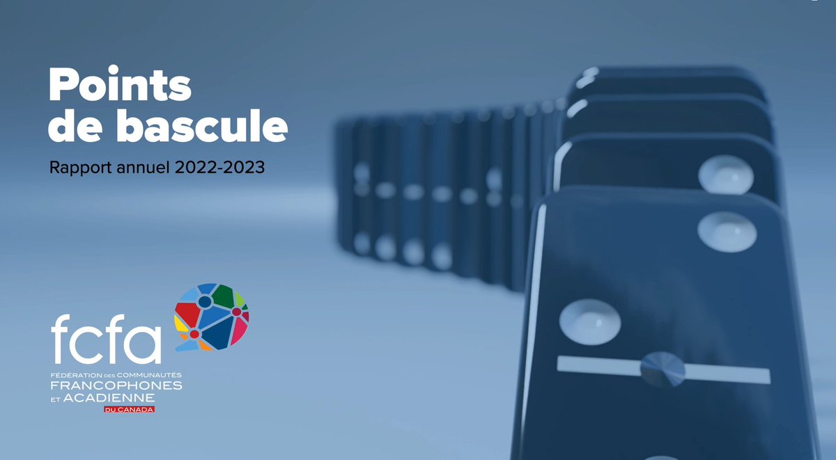 La FCFA est fière de vous présenter son tout nouveau rapport annuel 2022-2023, pour la première fois en format vidéo! Visionnez ici : youtu.be/udPi4UPqVv4 #frcan #polcan #frab #onfr #acadie #frmb #fransaskois #frbc #fryk